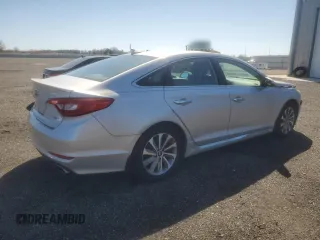 2015 Hyundai Sonata Sport with VIN 5NPE34AF5FH055238, listed as a Copart auction lot 49506805 with 82,312 mi miles and Salvage title. Bid and sale history available at DreamBid. Image 3.
