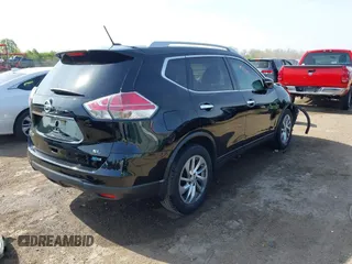 2014 Nissan Rogue SV with VIN 5N1AT2MTXEC768212, listed as a IAAI auction lot 42094093 with 93,685 mi miles and . Bid and sale history available at carsss.com. Image 4.