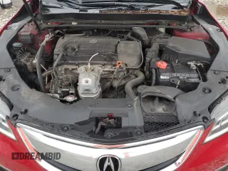 2017 Acura TLX with VIN 19UUB1F3XHA003742, listed as a Copart auction lot 47879745 with 0 mi miles and Salvage Title. Bid and sale history available at carsss.com. Image 11.
