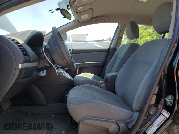 2010 Nissan Sentra SR with VIN 3N1AB6AP4AL695863, listed as a Copart auction lot 57063254 with 167,872 mi miles and Salvage Title. Bid and sale history available at DreamBid. Image 7.