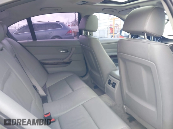 2011 BMW 3 Series 328i with VIN WBAPH5C59BA444595, listed as a IAAI auction lot 41756008 with Not Provided miles and . Bid and sale history available at carsss.com. Image 8.