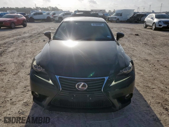 2014 Lexus IS 250 with VIN JTHBF1D21E5033364, listed as a Copart auction lot 61505885 with 96,171 mi miles and Salvage title. Bid and sale history available at DreamBid. Image 5.
