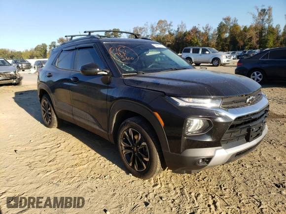 2021 Chevrolet TrailBlazer LT with VIN KL79MRSL3MB017874, listed as a Copart auction lot 74801233 with 58,519 mi miles. Bid and sale history available at carsss.com. Image 4.