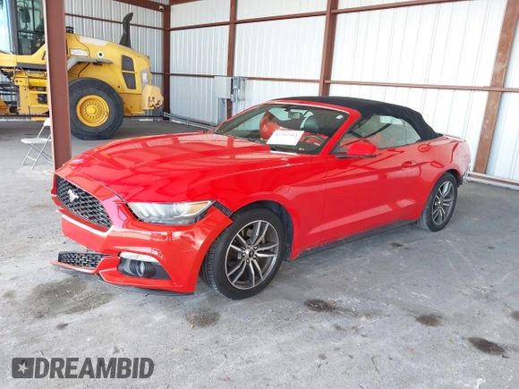 2016 Ford Mustang EcoBoost Premium z VIN 1FATP8UH5G5247265, wystawiony jako IAAI lot #42502161 z przebiegiem 116 460 mil mil oraz . Historia ofert i sprzedaży dostępna na DreamBid. Obrazek 2.