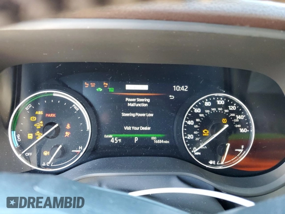 2023 Toyota Sienna Platinum with VIN 5TDESKFC6PS084698, listed as a Copart auction lot 80532734 with 16,884 mi miles and Salvage Title. Bid and sale history available at DreamBid. Image 9.