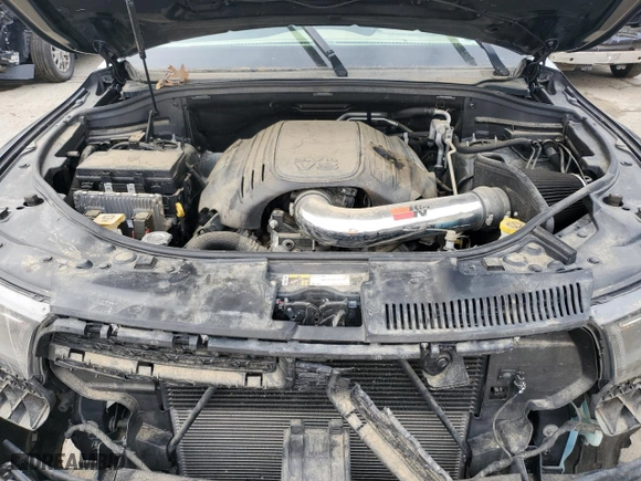 2017 Dodge Durango R/T with VIN 1C4SDJCTXHC652885, listed as a Copart auction lot 46137355 with 0 mi miles and Salvage Title. Bid and sale history available at carsss.com. Image 12.