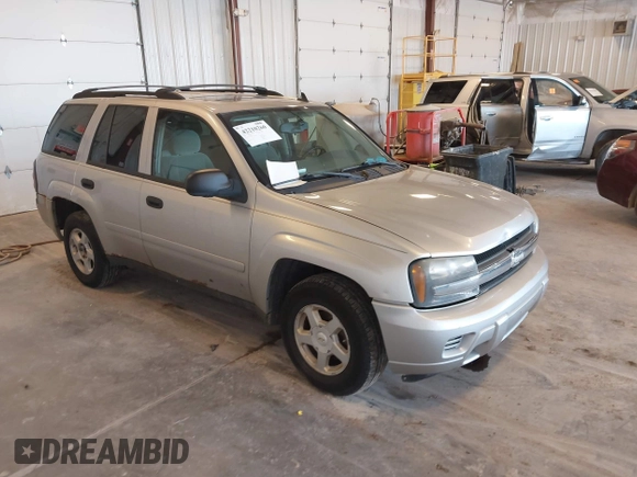 2006 Chevrolet TrailBlazer LS with VIN 1GNDT13S162121748, listed as a IAAI auction lot 42210260 with 236,517 mi miles and . Bid and sale history available at DreamBid. Image 1.