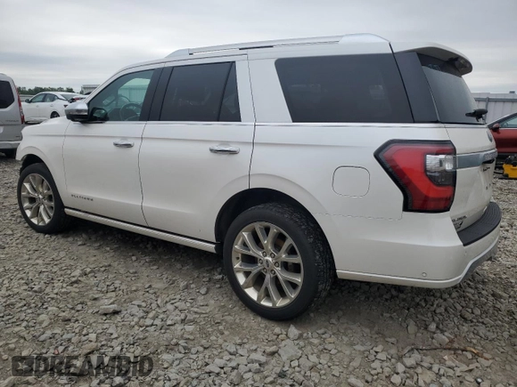 2019 Ford Expedition Platinum z VIN 1FMJU1MT9KEA33258, wystawiony jako Copart lot #59919395 z przebiegiem 94 171 mil mil oraz Szkoda całkowita • Salvage title. Historia ofert i sprzedaży dostępna na DreamBid. Obrazek 2.