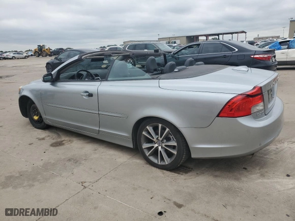 2011 Volvo C70 with VIN YV1672MC4BJ107579, listed as a Copart auction lot 72791454 with 151,999 mi miles and Salvage Title. Bid and sale history available at carsss.com. Image 2.