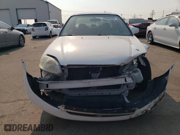 2000 Honda Civic EX with VIN JHMEJ864XYS001683, listed as a Copart auction lot 70066364 with 200,858 mi miles and Salvage Title. Bid and sale history available at carsss.com. Image 5.