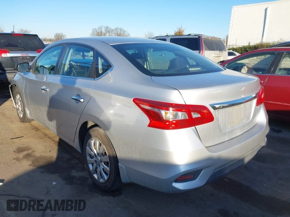 2017 Nissan Sentra S with VIN 3N1AB7AP5HY206437, listed as a IAAI auction lot 41391077 with 160,487 mi miles. Bid and sale history available at carsss.com. Image 3.