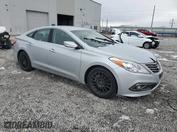 2017 Hyundai Azera with VIN KMHFG4JGXHA591402, listed as a Copart auction lot 50982765 with 42,426 mi miles and Salvage title. Bid and sale history available at DreamBid. Image 4.