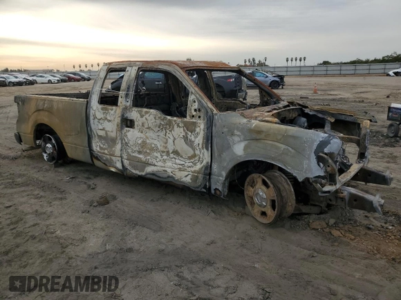 2010 Ford F-150 XL with VIN 1FTFX1CV0AFA36403, listed as a Copart auction lot 81621624 with 0 mi miles and Non Repairable. Bid and sale history available at carsss.com. Image 4.