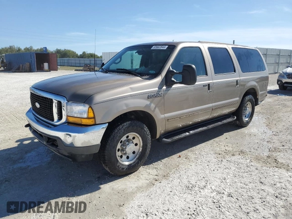 2000 Ford Excursion Special Serv z VIN 1FMNU40L7YEE15371, wystawiony jako Copart lot #83682844 z przebiegiem 252 722 mil mil oraz Nie do naprawy • Non repairable. Historia ofert i sprzedaży dostępna na DreamBid. Obrazek 1.