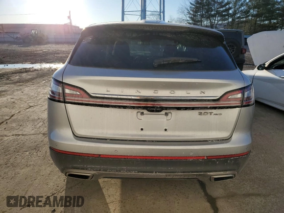 2019 Lincoln Nautilus Select with VIN 2LMPJ8K93KBL61617, listed as a Copart auction lot 43217235 with Not provided miles and Salvage title. Bid and sale history available at DreamBid. Image 6.