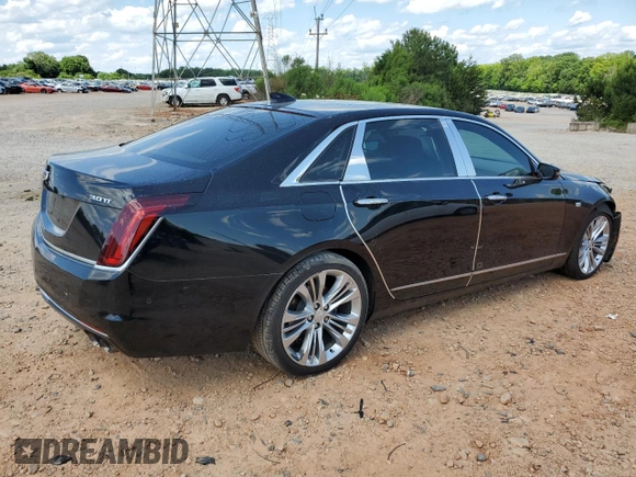 2017 Cadillac CT6 Platinum AWD with VIN 1G6KN5R63HU161464, listed as a Copart auction lot 57195264 with 80,718 mi miles and Salvage title. Bid and sale history available at DreamBid. Image 3.