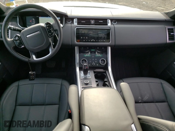2019 Land Rover Range Rover Sport HSE with VIN SALWR2RKXKA857478, listed as a Copart auction lot 49081713 with 4,501 mi miles. Bid and sale history available at carsss.com. Image 8.
