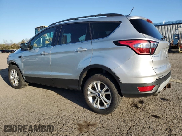 2018 Ford Escape SEL with VIN 1FMCU9HDXJUA88106, listed as a Copart auction lot 52593895 with 126,063 mi miles and Salvage Title. Bid and sale history available at carsss.com. Image 2.