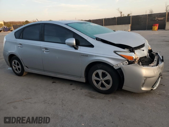 2015 Toyota Prius Four with VIN JTDKN3DU3F0444569, listed as a Copart auction lot 49084495 with 202,486 mi miles and Non repairable. Bid and sale history available at DreamBid. Image 4.