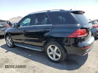 2017 Mercedes-Benz GLE 350 with VIN 4JGDA5HB3HA972503, listed as a Copart auction lot 61898535 with 104,507 mi miles and Salvage title. Bid and sale history available at DreamBid. Image 2.