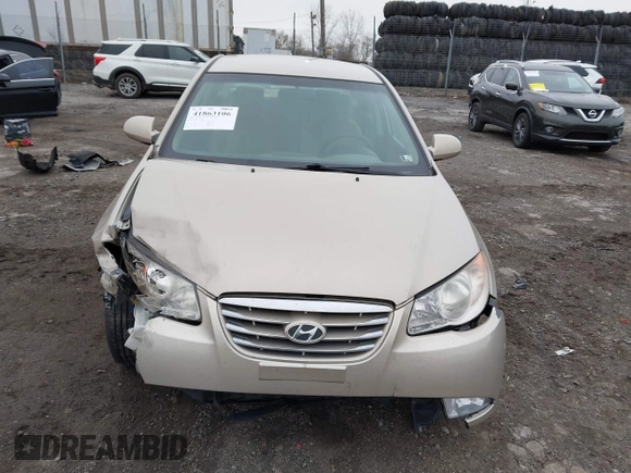 2010 Hyundai Elantra GLS z VIN KMHDU4AD6AU195171, wystawiony jako IAAI lot #41863106 z przebiegiem Nie podano mil oraz . Historia ofert i sprzedaży dostępna na DreamBid. Obrazek 12.