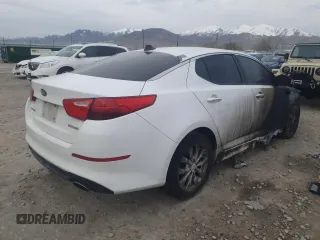 2015 Kia Optima EX with VIN 5XXGN4A70FG391970, listed as a Copart auction lot 51131335 with Not provided miles and Salvage title. Bid and sale history available at DreamBid. Image 3.