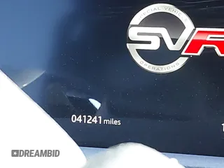 2019 Land Rover Range Rover Sport SVR with VIN SALWZ2SE2KA826052, listed as a IAAI auction lot 41737187 with 41,241 mi miles and . Bid and sale history available at DreamBid. Image 16.