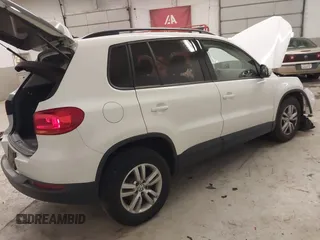 2017 Volkswagen Tiguan S with VIN WVGBV7AX6HK012650, listed as a IAAI auction lot 41135475 with 96,198 mi miles and . Bid and sale history available at DreamBid. Image 4.
