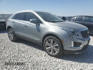 2024 Cadillac XT5 AWD Premium Luxury with VIN 1GYKNDRS6RZ733825, listed as a Copart auction lot 50414195 with 14,816 mi miles and Salvage title. Bid and sale history available at DreamBid. Image 4.