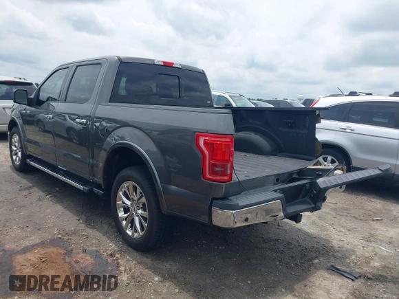 2015 Ford F-150 XL with VIN 1FTEW1CF1FKE95929, listed as a IAAI auction lot 42365386 with 49,479 mi miles and . Bid and sale history available at DreamBid. Image 3.