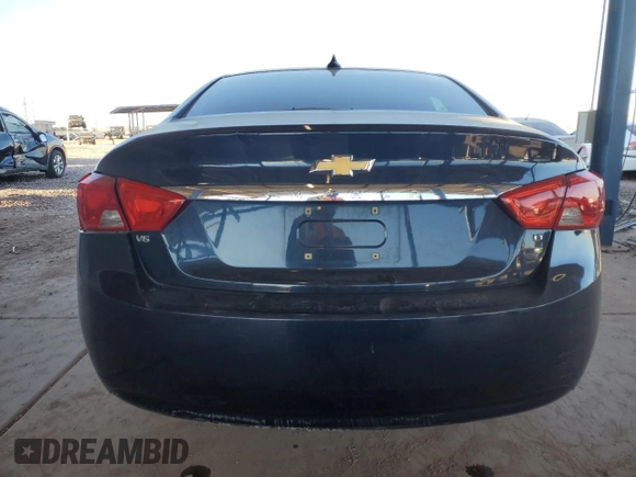 2016 Chevrolet Impala LT with VIN 2G1115S3XG9103781, listed as a Copart auction lot 87448734 with 162,897 mi miles and Salvage Title. Bid and sale history available at DreamBid. Image 6.