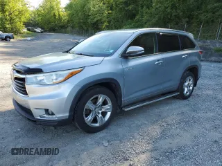 2015 Toyota Highlander Limited z VIN 5TDDCRFH2FS008097, wystawiony jako Copart lot #57512025 z przebiegiem 117 919 mil mil oraz Szkoda całkowita • Salvage title. Historia ofert i sprzedaży dostępna na DreamBid. Obrazek 1.