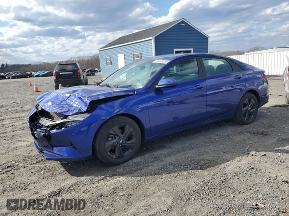 2022 Hyundai Elantra SEL with VIN KMHLM4AG8NU312972, listed as a Copart auction lot 50496355 with 31,042 mi miles and Salvage Title. Bid and sale history available at DreamBid. Image 1.