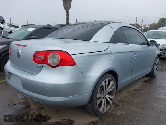 2008 Volkswagen Eos 3.2L with VIN WVWDB71F08V036745, listed as a IAAI auction lot 41802617 with 60,132 mi miles and . Bid and sale history available at DreamBid. Image 4.