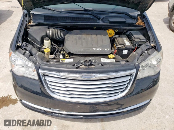 2016 Chrysler Town & Country Touring with VIN 2C4RC1BG2GR212865, listed as a Copart auction lot 53139205 with 215,293 mi miles and Salvage Title. Bid and sale history available at carsss.com. Image 12.