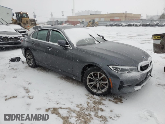 2022 BMW 3 Series 330i xDrive with VIN 3MW5R7J09N8C29550, listed as a Copart auction lot 85850194 with 0 mi miles and Clean Title. Bid and sale history available at carsss.com. Image 4.