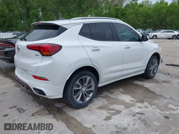 2022 Buick Encore GX Select with VIN KL4MMESL4NB122084, listed as a IAAI auction lot 42113636 with 29,629 mi miles and . Bid and sale history available at DreamBid. Image 4.