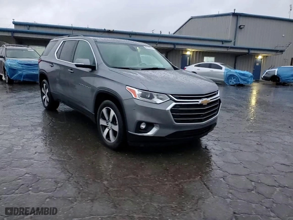 2021 Chevrolet Traverse LT Leather with VIN 1GNERHKWXMJ144304, listed as a Copart auction lot 85142024 with 65,695 mi miles and Salvage Title. Bid and sale history available at carsss.com. Image 15.