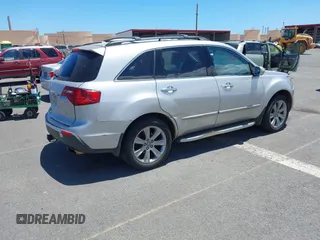 2013 Acura MDX Advance with VIN 2HNYD2H68DH507400, listed as a IAAI auction lot 42561721 with 127,985 mi miles and . Bid and sale history available at DreamBid. Image 4.