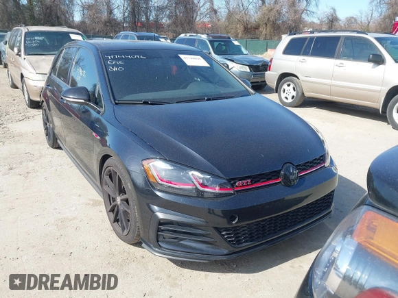 2021 Volkswagen Golf GTI S with VIN 3VW5T7AU6MM009986, listed as a IAAI auction lot 41744096 with 26,120 mi miles. Bid and sale history available at carsss.com. Image 13.