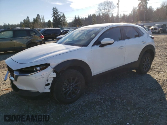 2020 Mazda CX-30 with VIN 3MVDMABL2LM134849, listed as a Copart auction lot 47198735 with 31,797 mi miles and Salvage Title. Bid and sale history available at DreamBid. Image 1.