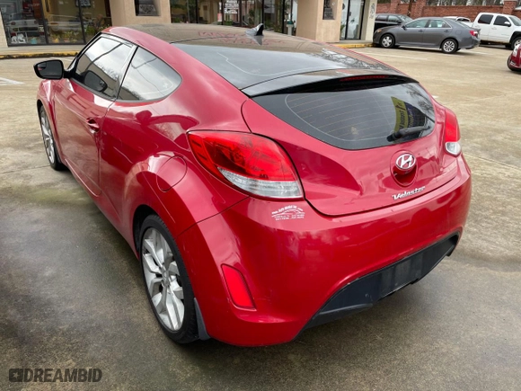 2015 Hyundai Veloster with VIN KMHTC6AD0FU238274, listed as a Copart auction lot 45174464 with 143,112 mi miles. Bid and sale history available at carsss.com. Image 3.