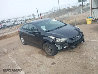 2011 Hyundai Elantra GLS PZEV with VIN 5NPDH4AEXBH019561, listed as a IAAI auction lot 41727109 with 84,982 mi miles. Bid and sale history available at carsss.com. Image 1.