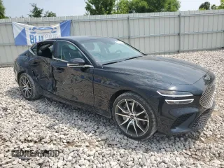 2025 Genesis G70 2.5T with VIN KMTG34SC3SU150511, listed as a Copart auction lot 64469965 with 15,861 mi miles and Clean title. Bid and sale history available at DreamBid. Image 4.