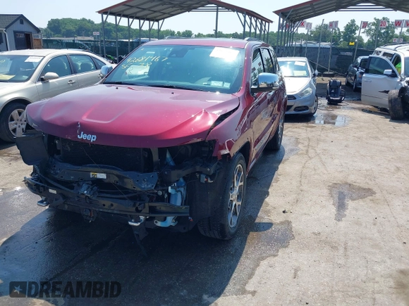 2019 Jeep Grand Cherokee High Altitude with VIN 1C4RJFCG3KC699948, listed as a IAAI auction lot 42681467 with 40,932 mi miles and . Bid and sale history available at DreamBid. Image 18.