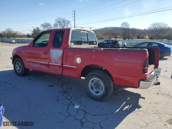 1998 Ford F-150 Standard with VIN 1FTZX17W7WNB37550, listed as a Copart auction lot 49428635 with 295,350 mi miles and Salvage Title. Bid and sale history available at carsss.com. Image 2.