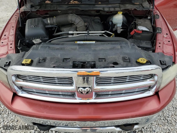 2010 Dodge Ram 1500 SLT with VIN 1D7RB1CT8AS195208, listed as a Copart auction lot 47270295 with 245,302 mi miles and Salvage Title. Bid and sale history available at carsss.com. Image 11.