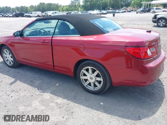 2008 Chrysler Sebring Touring with VIN 1C3LC55R08N129058, listed as a IAAI auction lot 42172905 with 51,964 mi miles and . Bid and sale history available at DreamBid. Image 3.