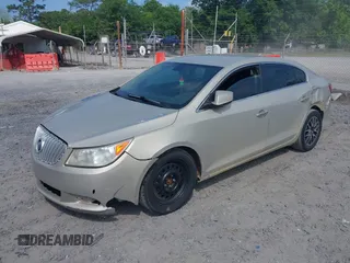 2010 Buick LaCrosse CX with VIN 1G4GB5EG9AF140652, listed as a IAAI auction lot 42182779 with Not Provided miles and . Bid and sale history available at DreamBid. Image 2.