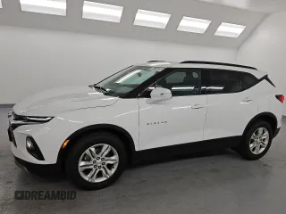 2021 Chevrolet Blazer LT z VIN 3GNKBJRS8MS560674, wystawiony jako Copart lot #55079635 z przebiegiem 164 086 mil mil oraz Czysty tytuł • Clean title. Historia ofert i sprzedaży dostępna na DreamBid. Obrazek 1.
